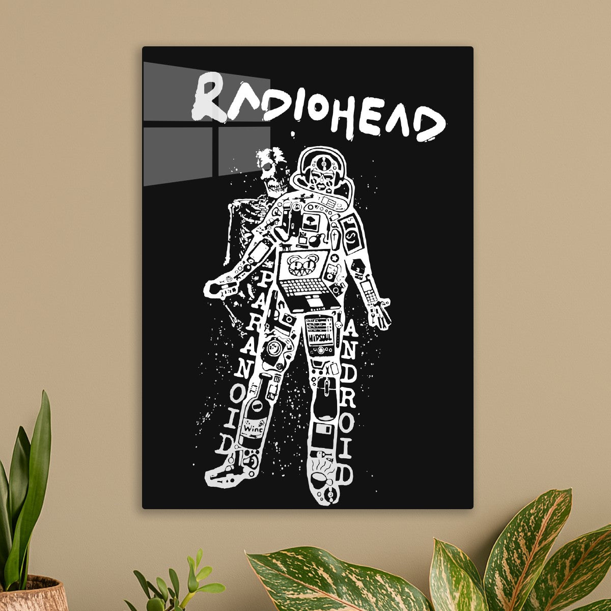 Paranoid Android Radiohead Art