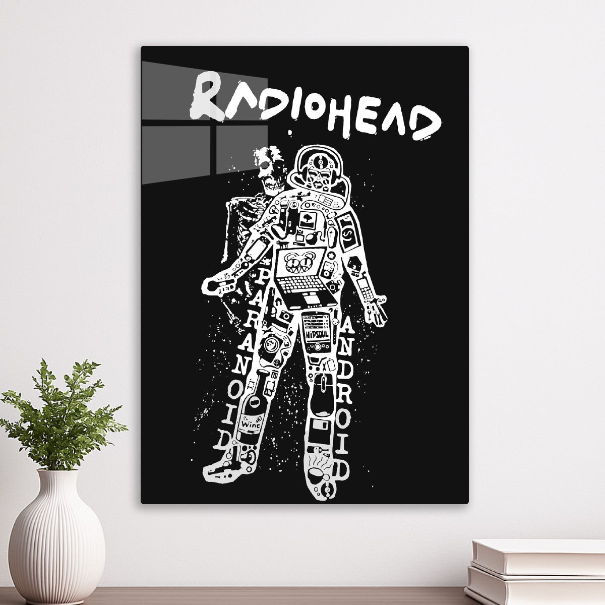 Paranoid Android Radiohead Art