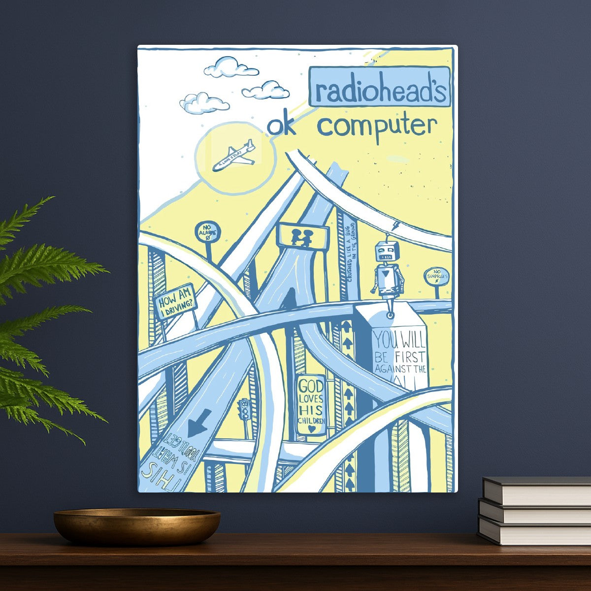 OK Computer Radiohead Surreal