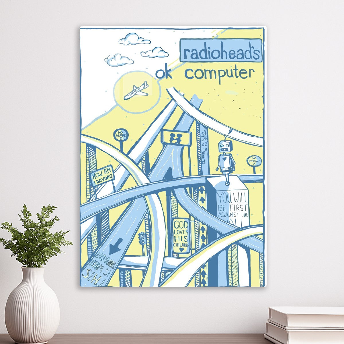 OK Computer Radiohead Surreal