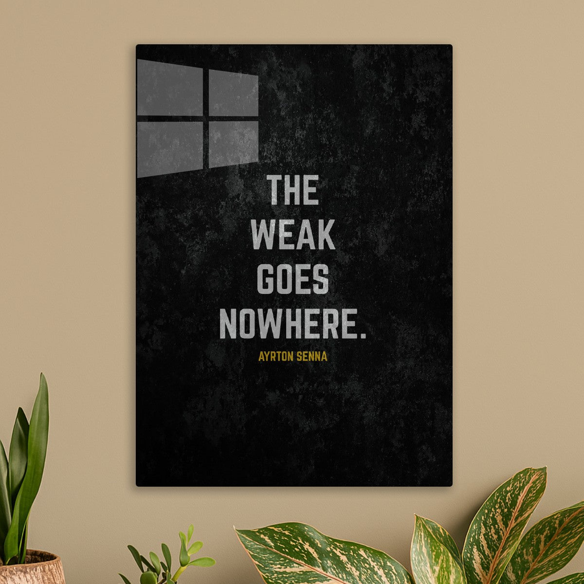 The Weak Goes Nowhere