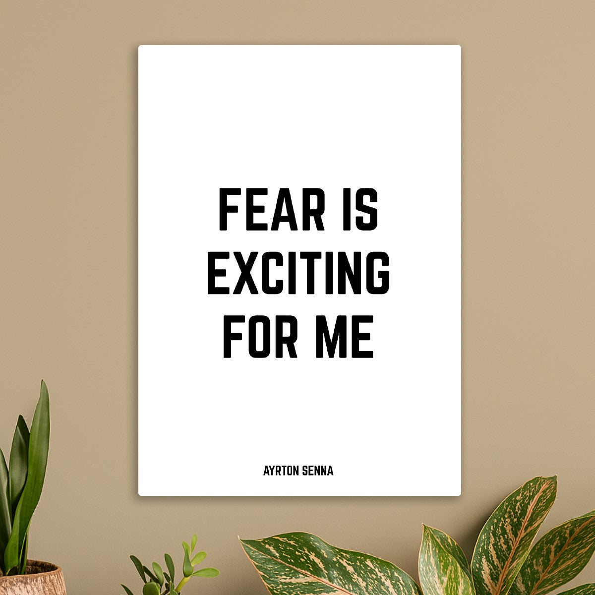 Fear Is Exciting For Me