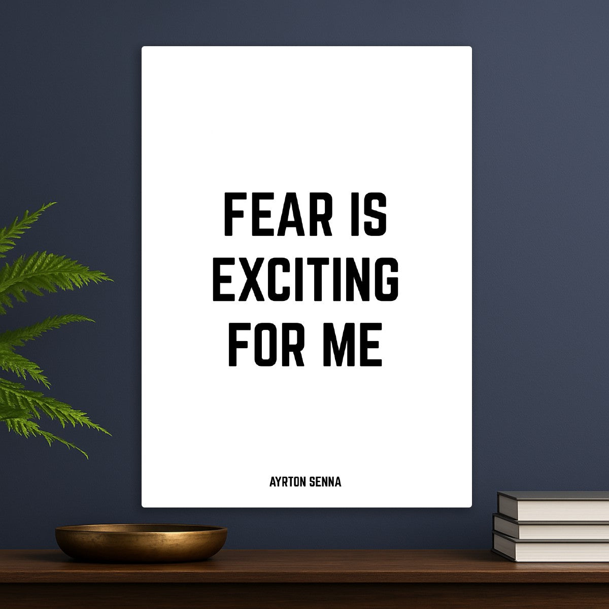 Fear Is Exciting For Me