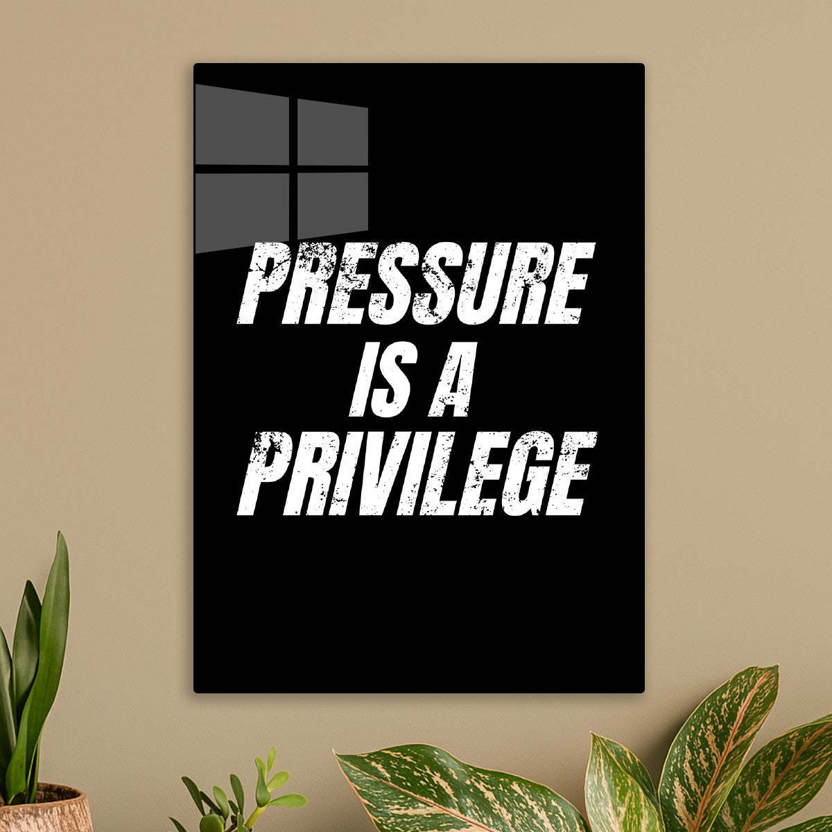 Pressure is a privilege