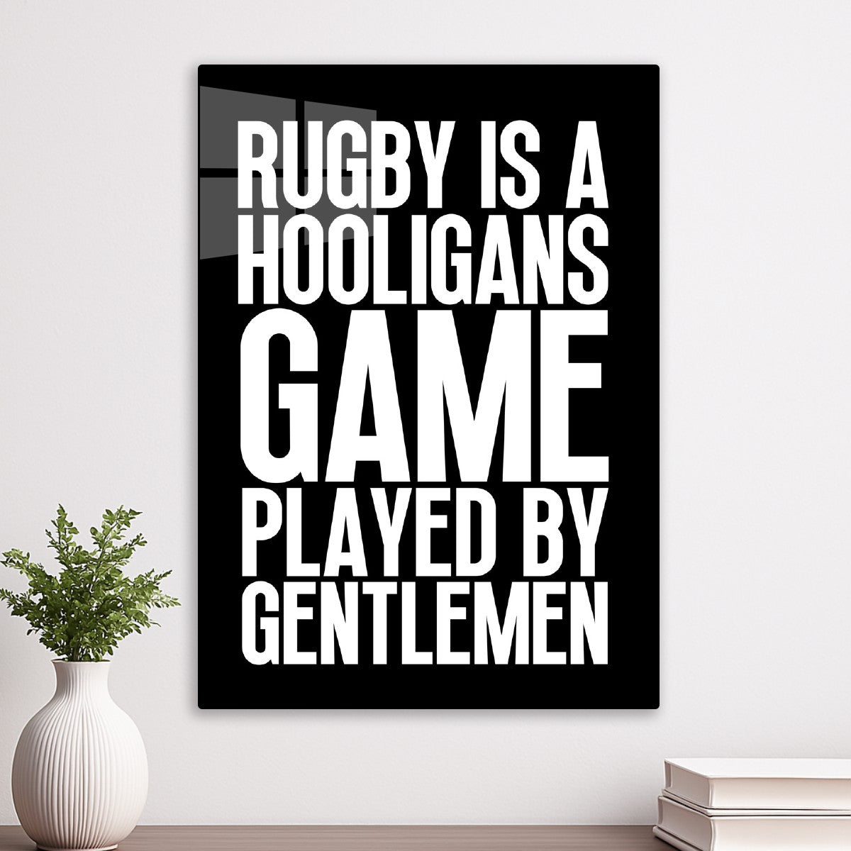 Rugby Quote Art