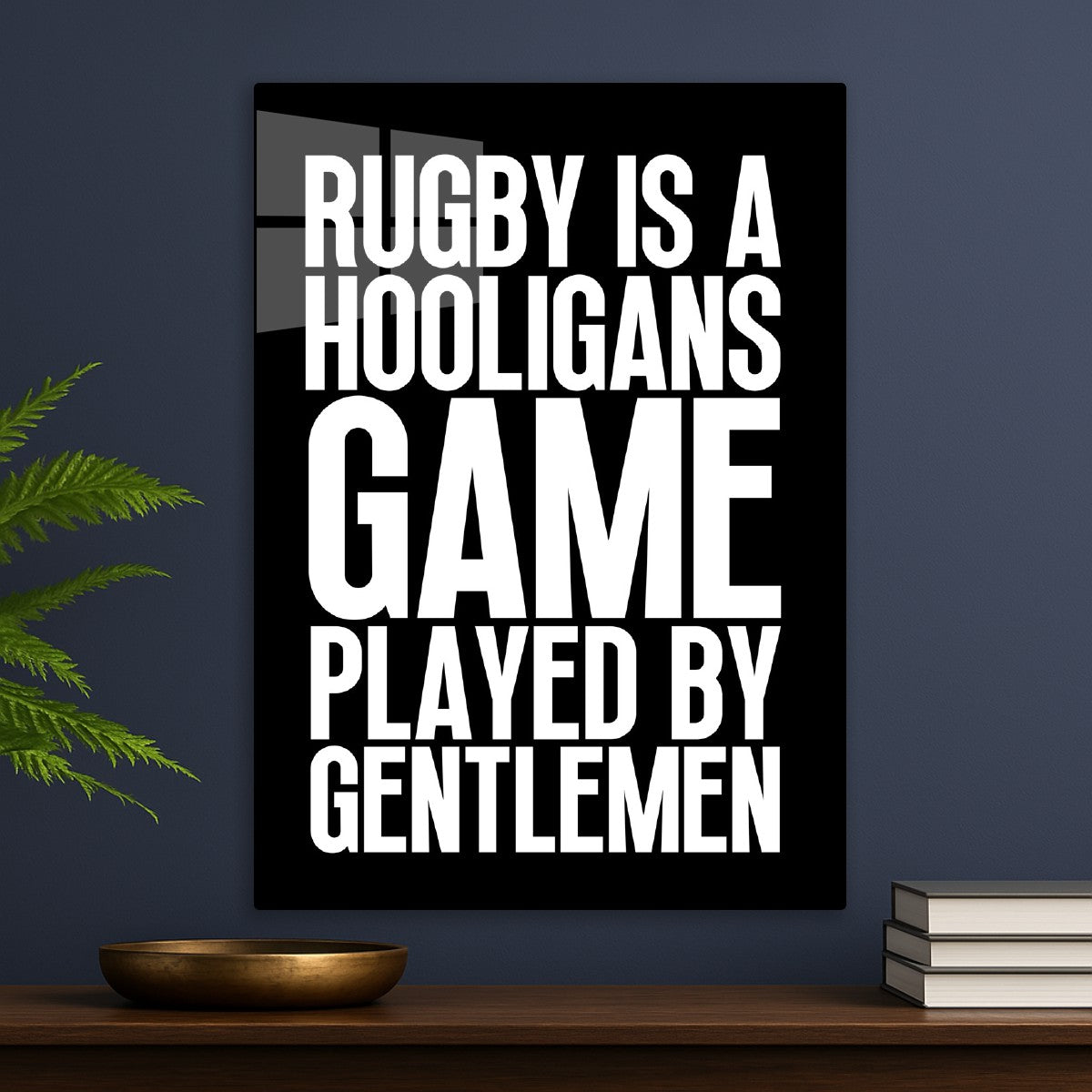 Rugby Quote Art