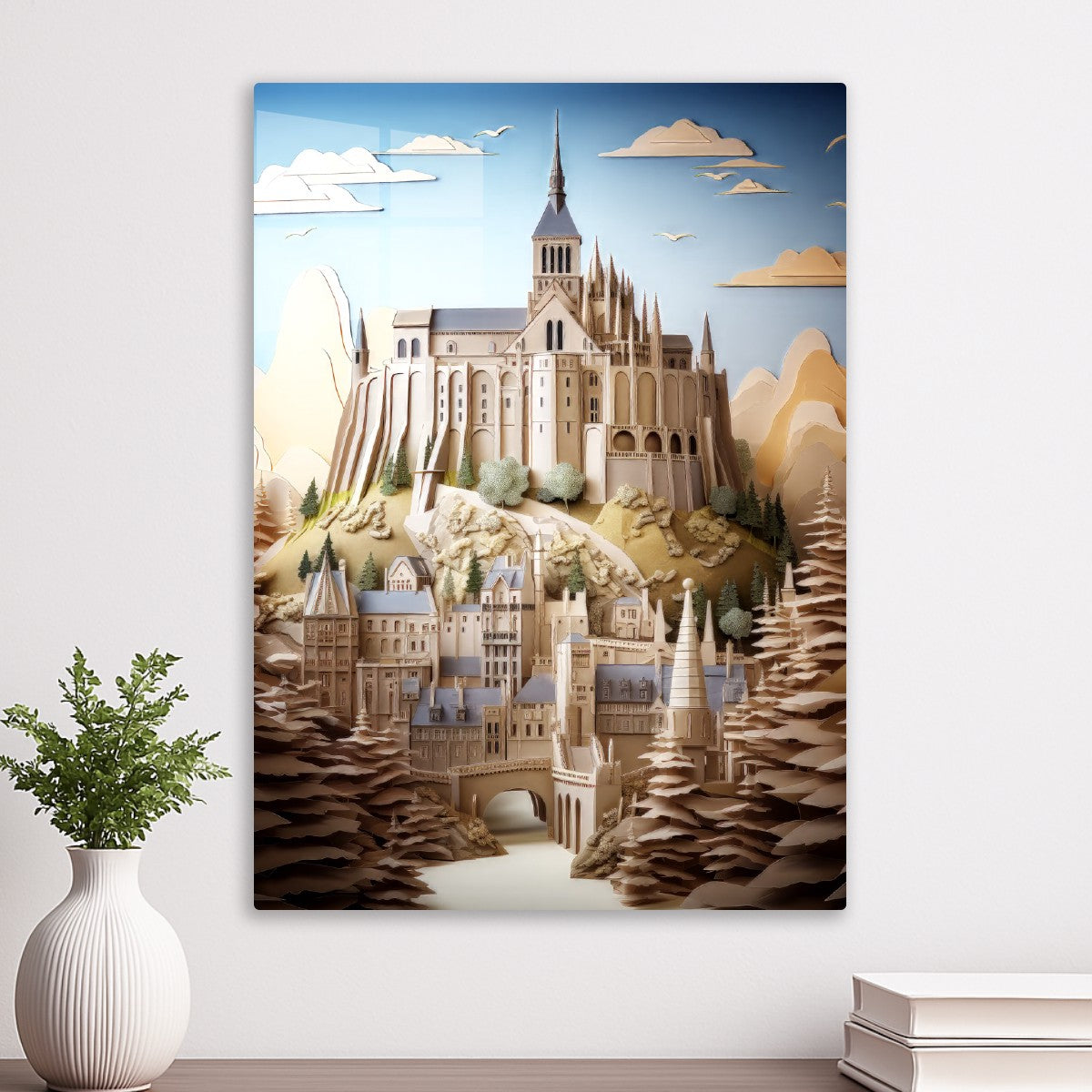 Majestic Castle Towers Above