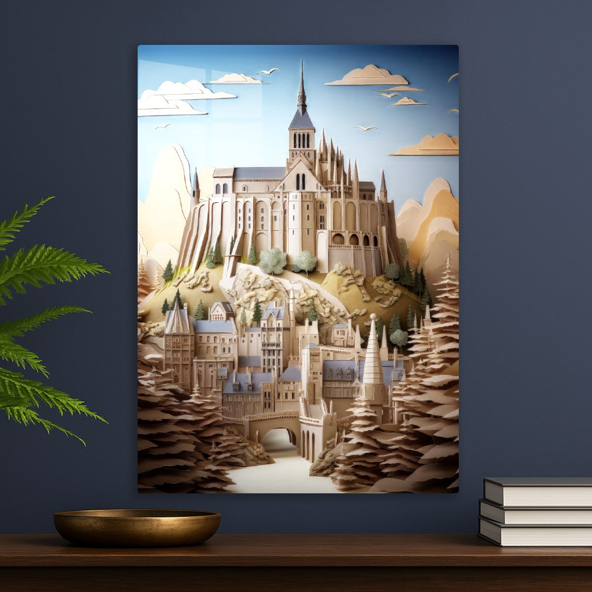 Majestic Castle Towers Above
