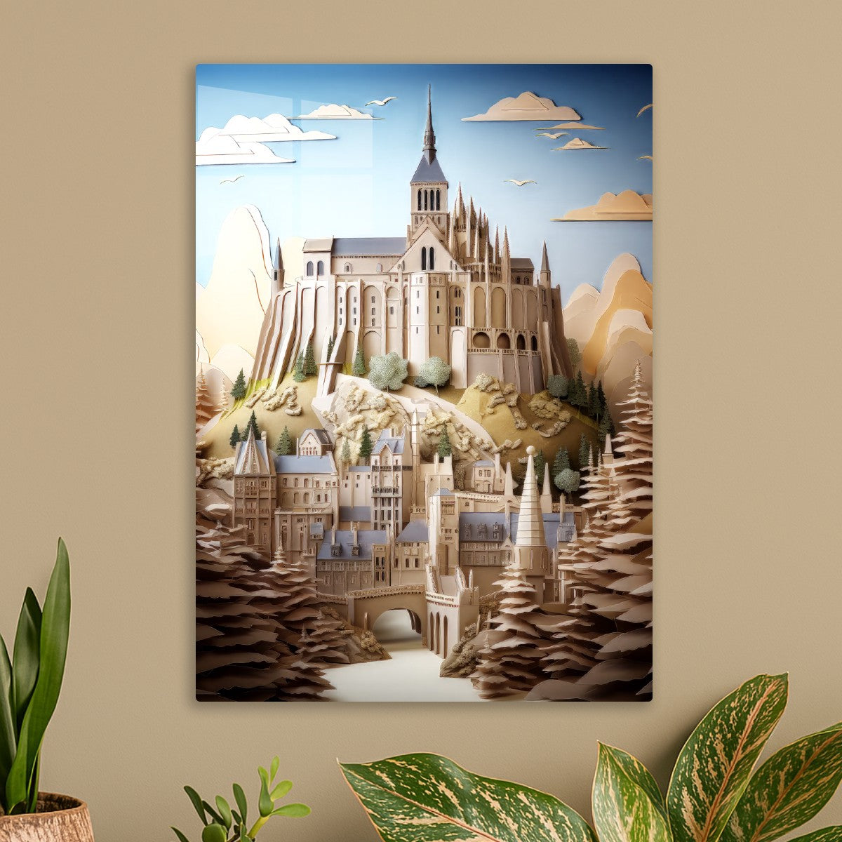 Majestic Castle Towers Above