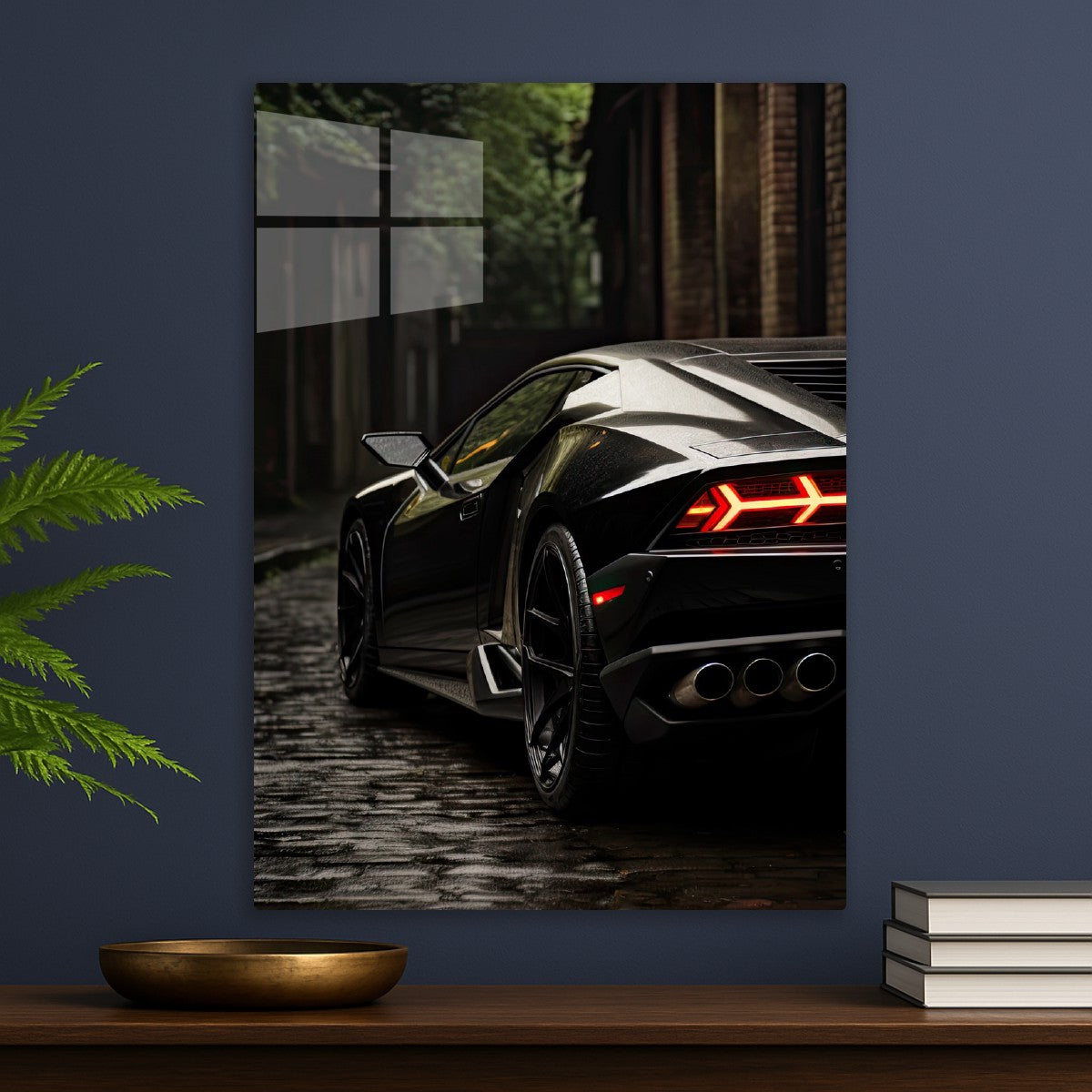 Sleek Back Lamborghini Huracan