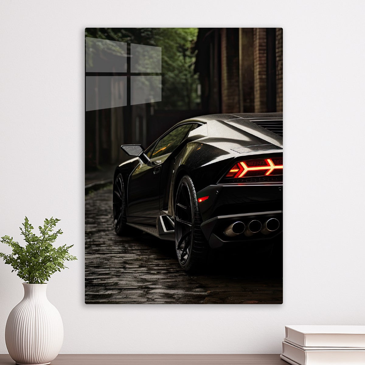 Sleek Back Lamborghini Huracan
