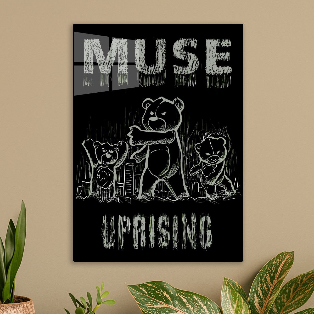 Uprising Muse Bear Poster