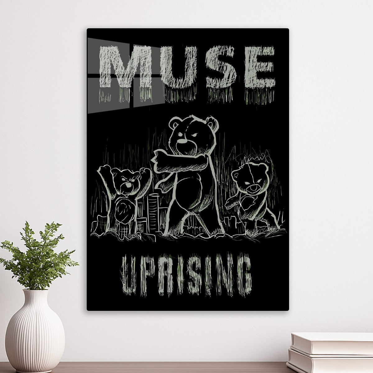 Uprising Muse Bear Poster