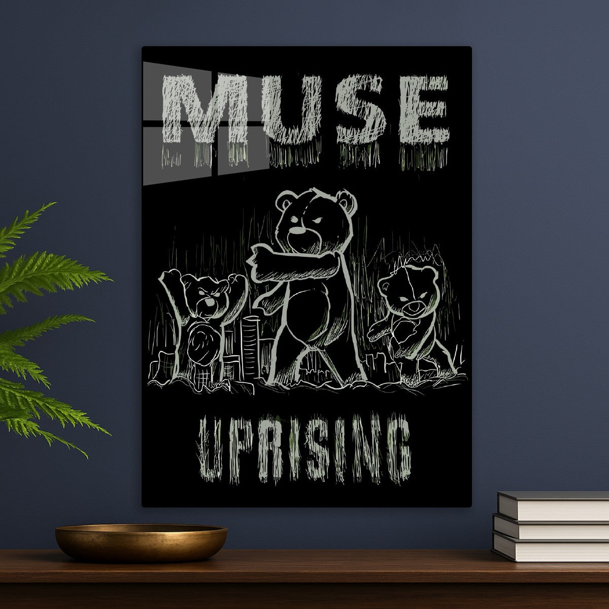 Uprising Muse Bear Poster