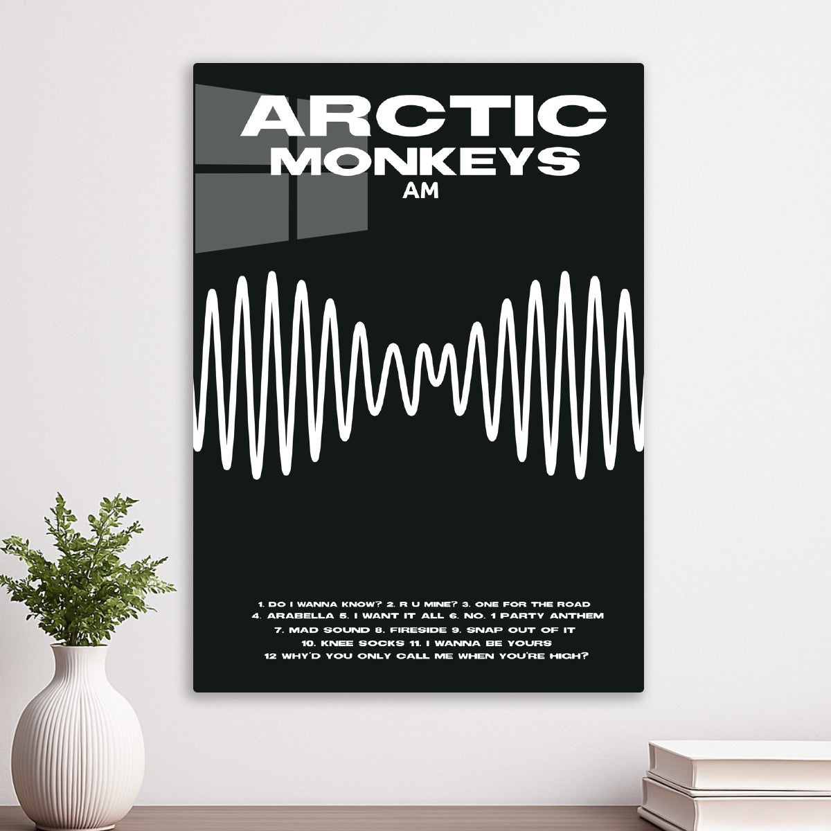 Arctic Monkeys AM Black Album