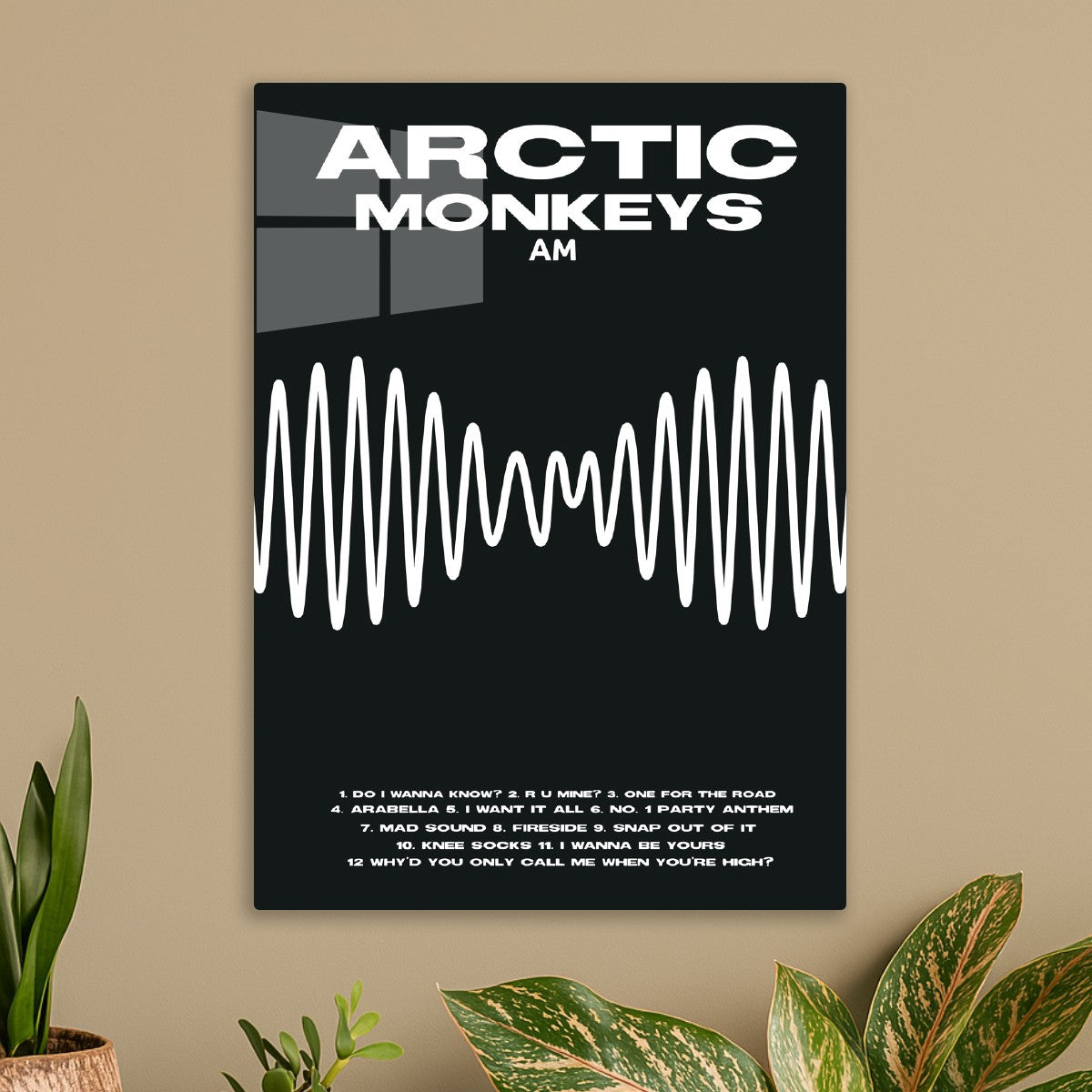 Arctic Monkeys AM Black Album