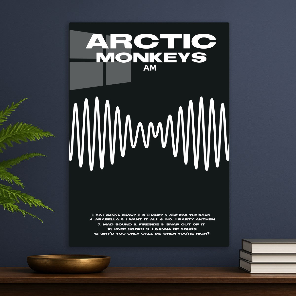 Arctic Monkeys AM Black Album