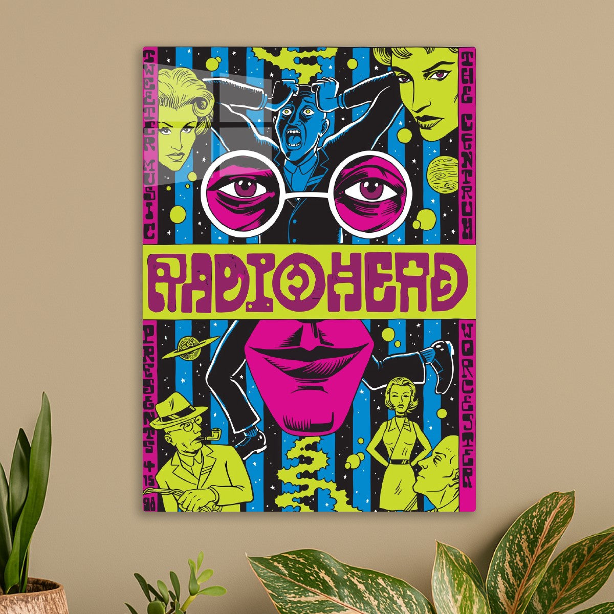 Radiohead Psychedelic Fan Art