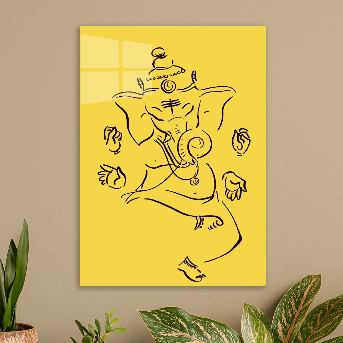 Dancing Ganesha Sketch