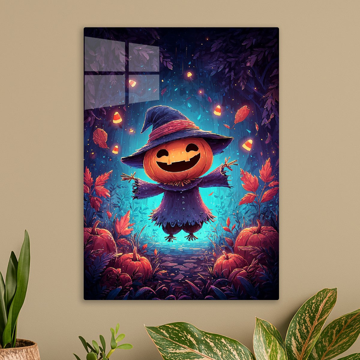 Pumpkin Scarecrow of the Candy