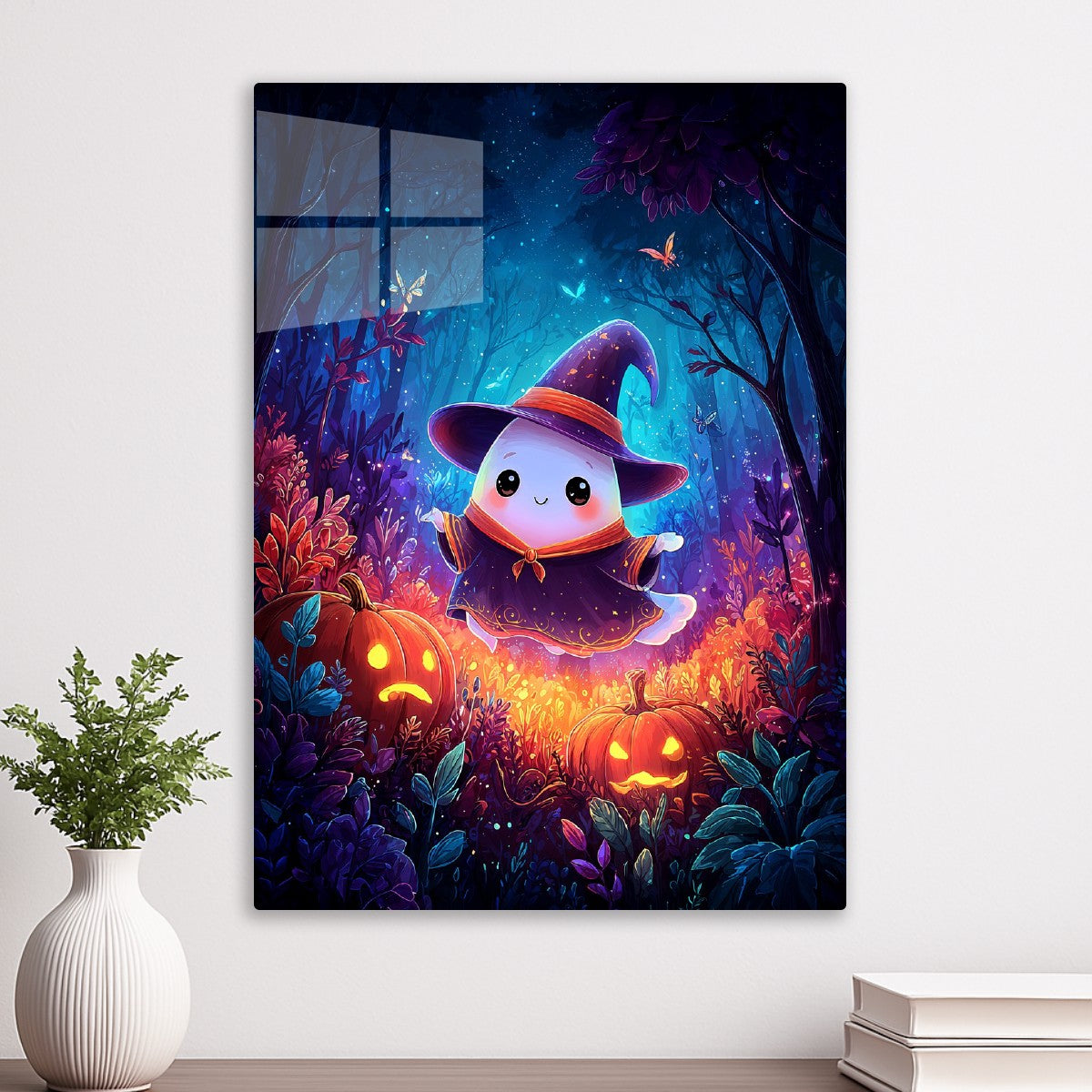 Ghost Witch in the Woods