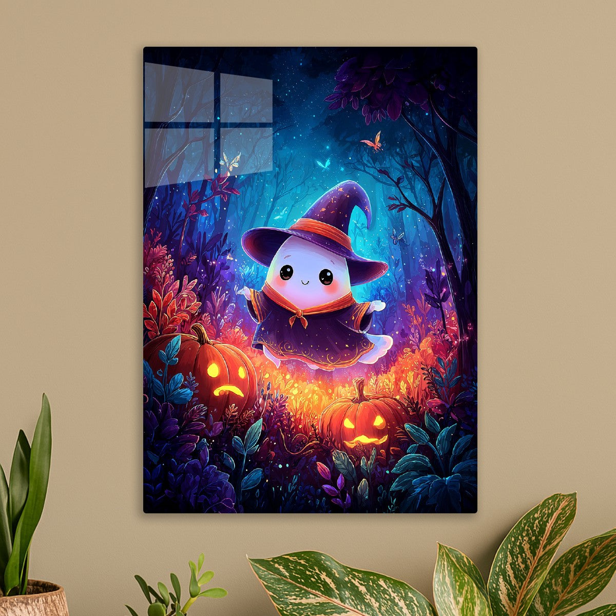 Ghost Witch in the Woods