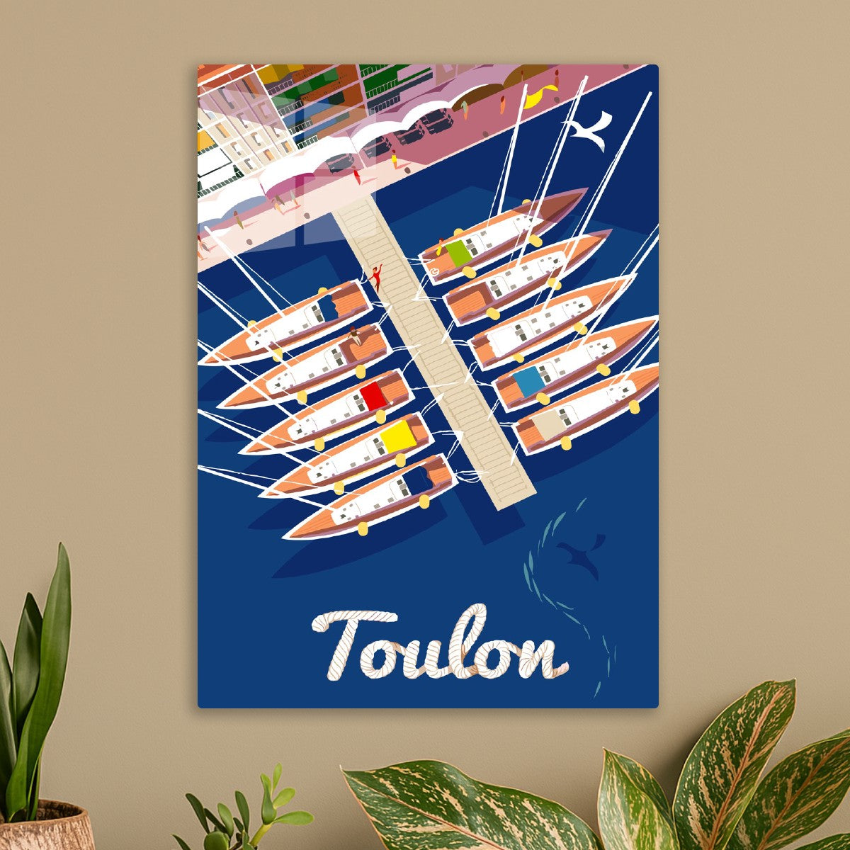 Toulon Marina Scene