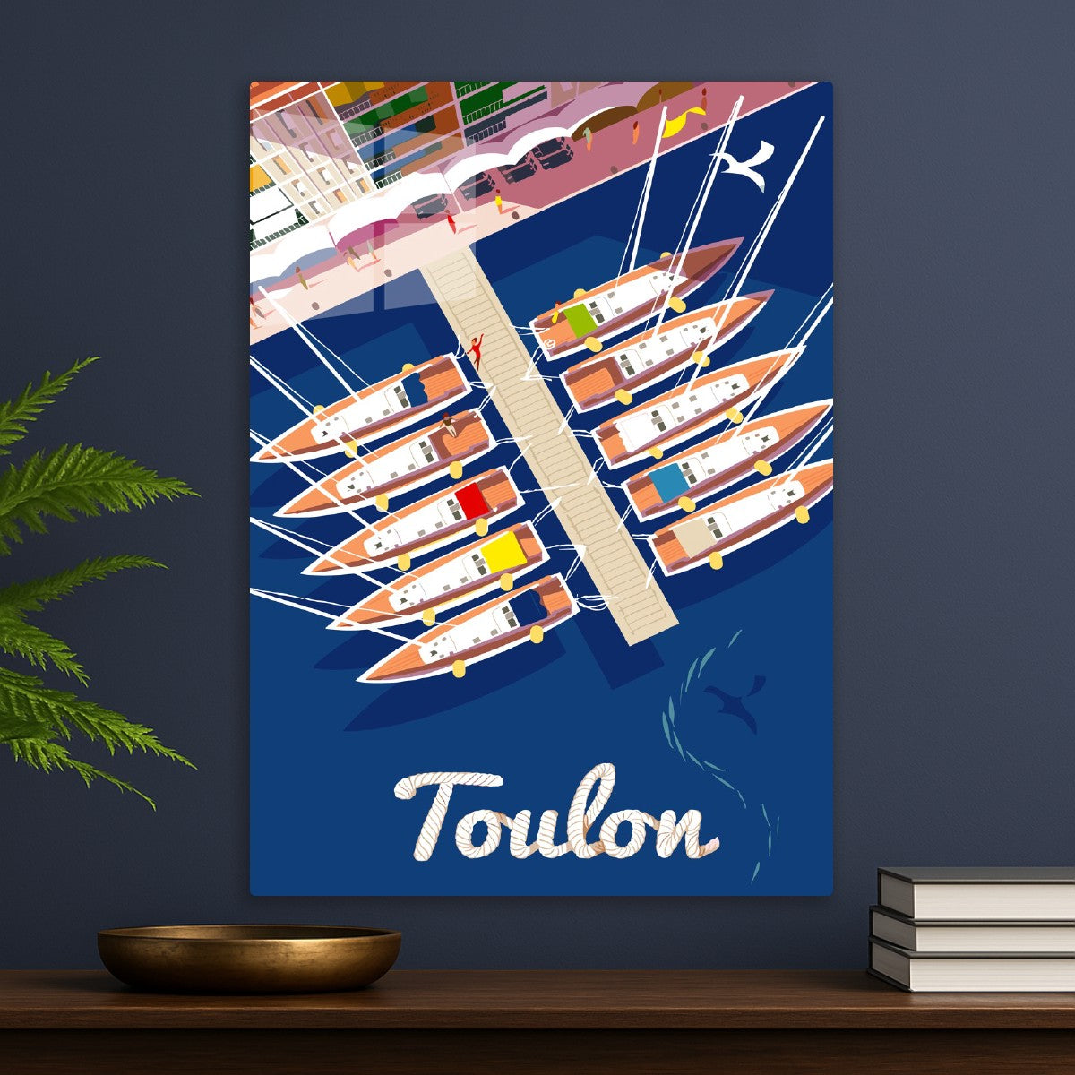 Toulon Marina Scene
