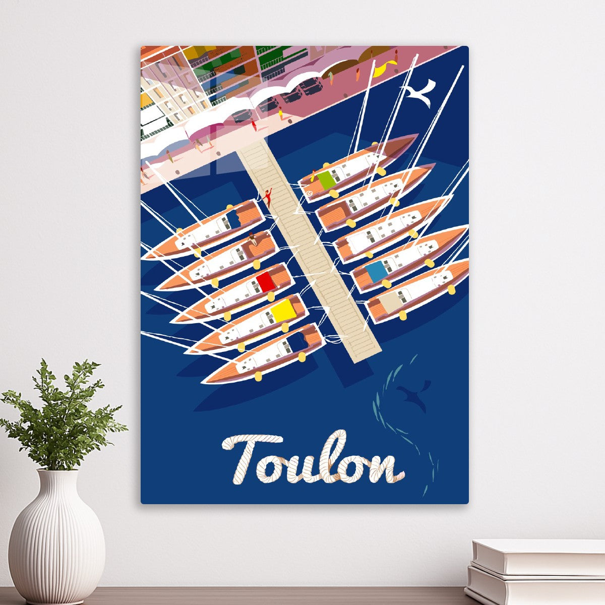 Toulon Marina Scene