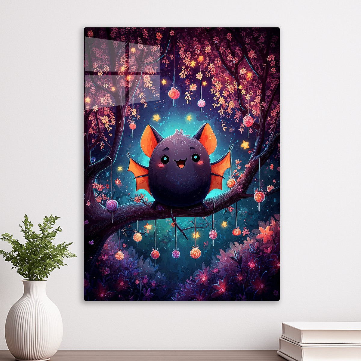 Candy Bat in Moonlight