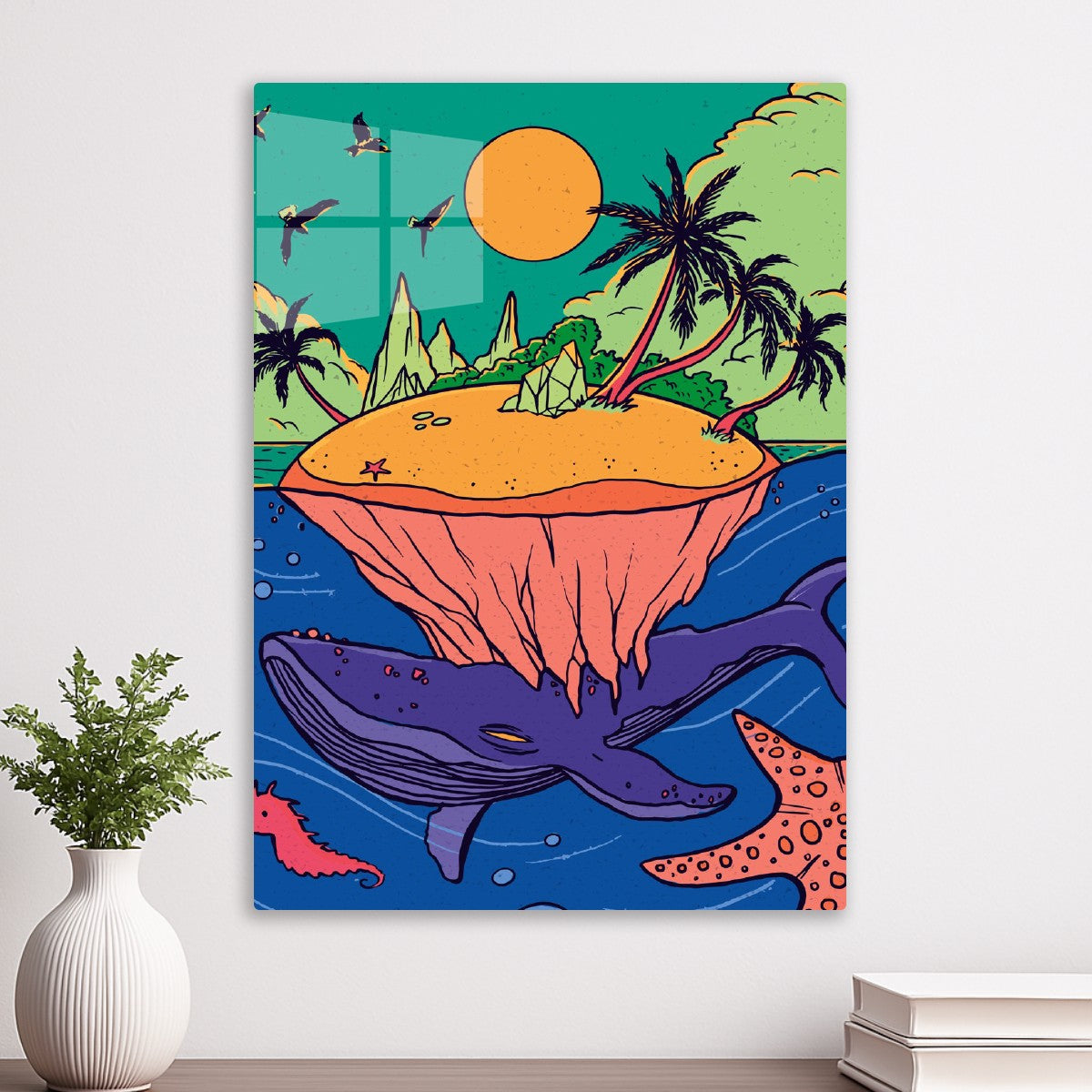 Floating Island Whale