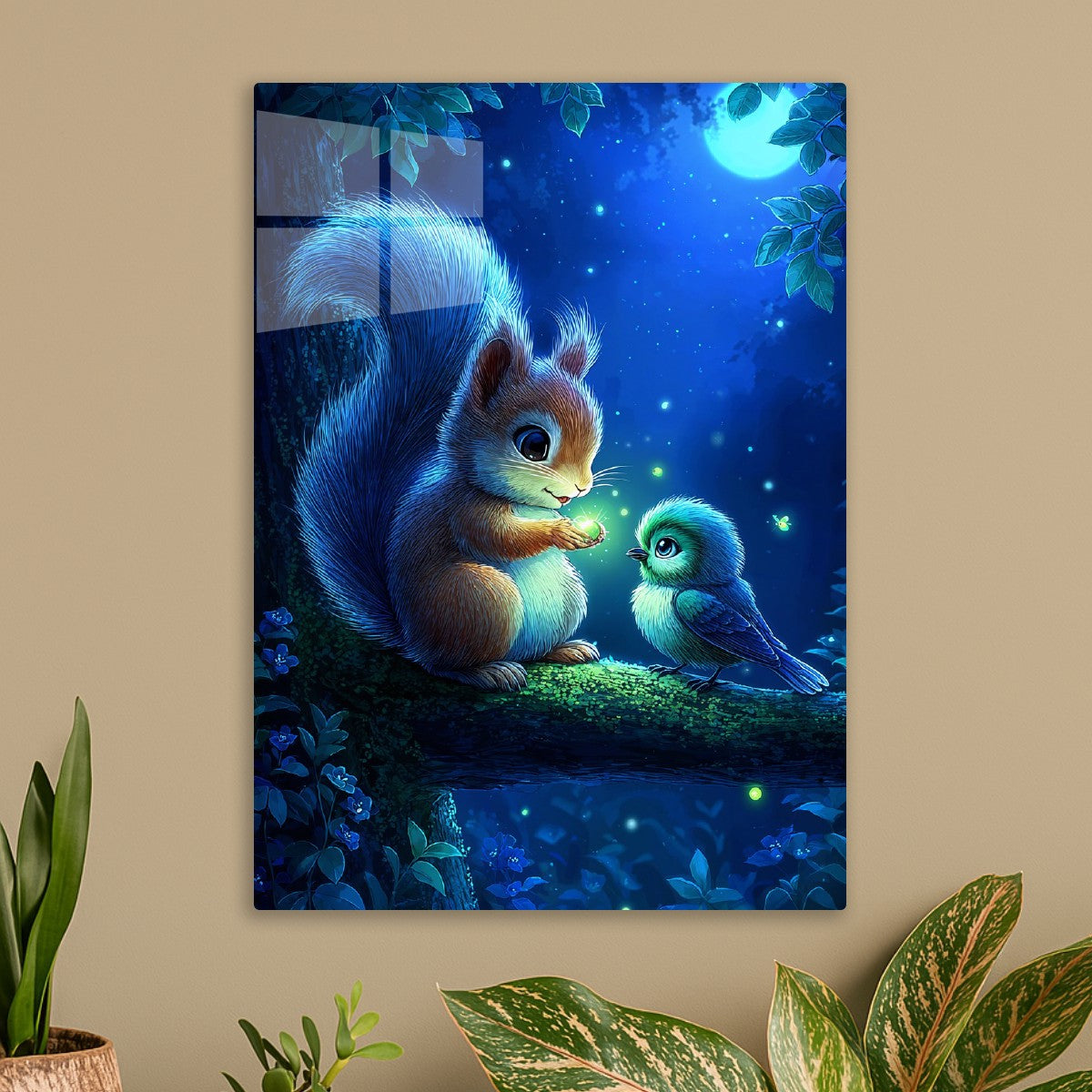 Squirrel & Birdlight Glow