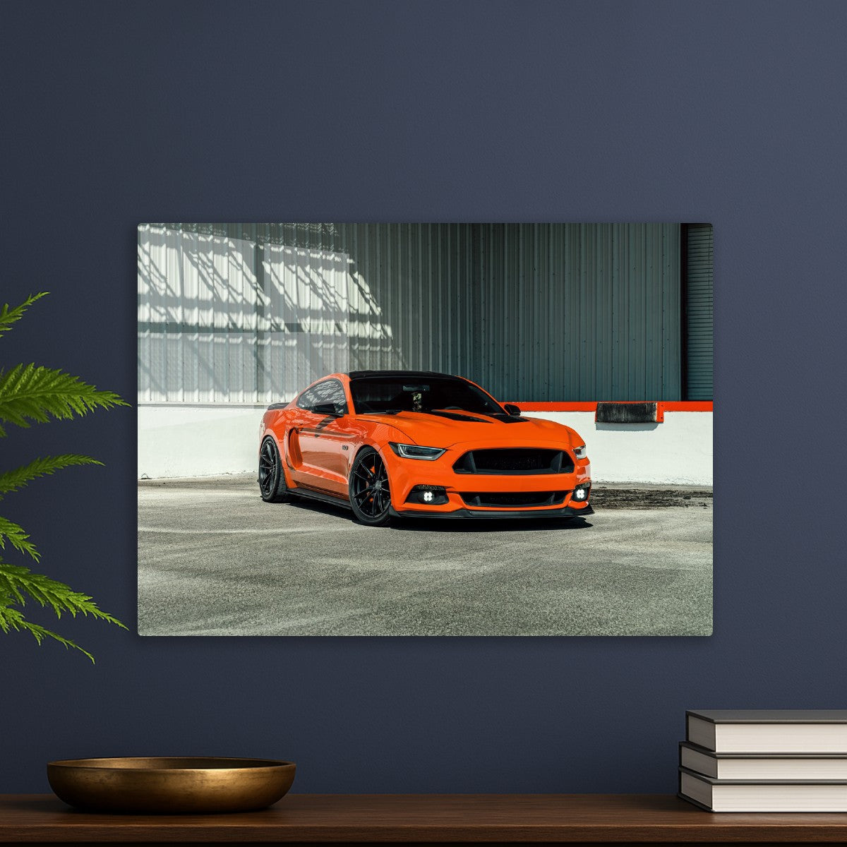 Orange Mustang 2