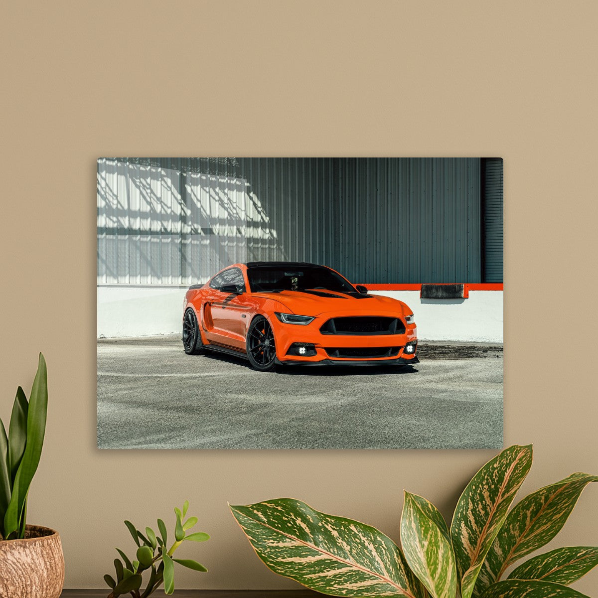 Orange Mustang 2