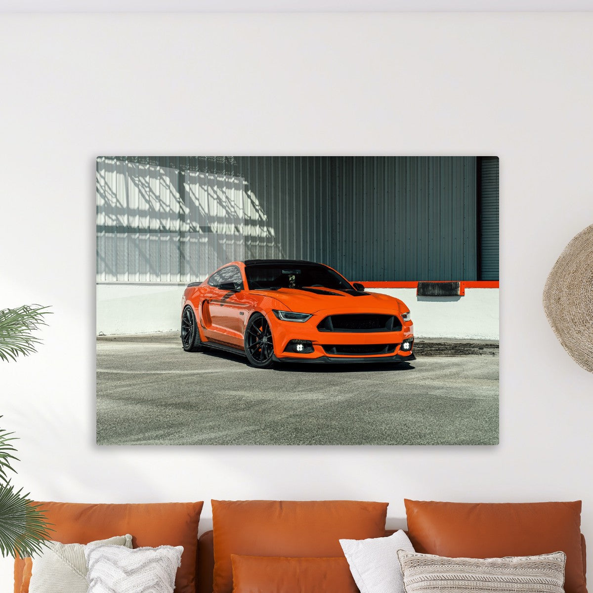 Orange Mustang 2