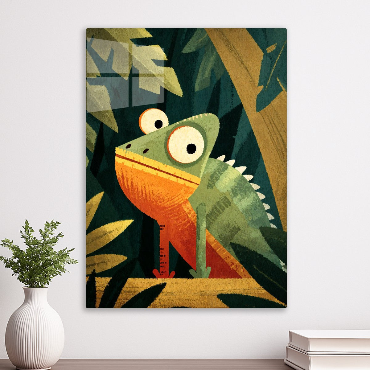Jungle Chameleon Stare