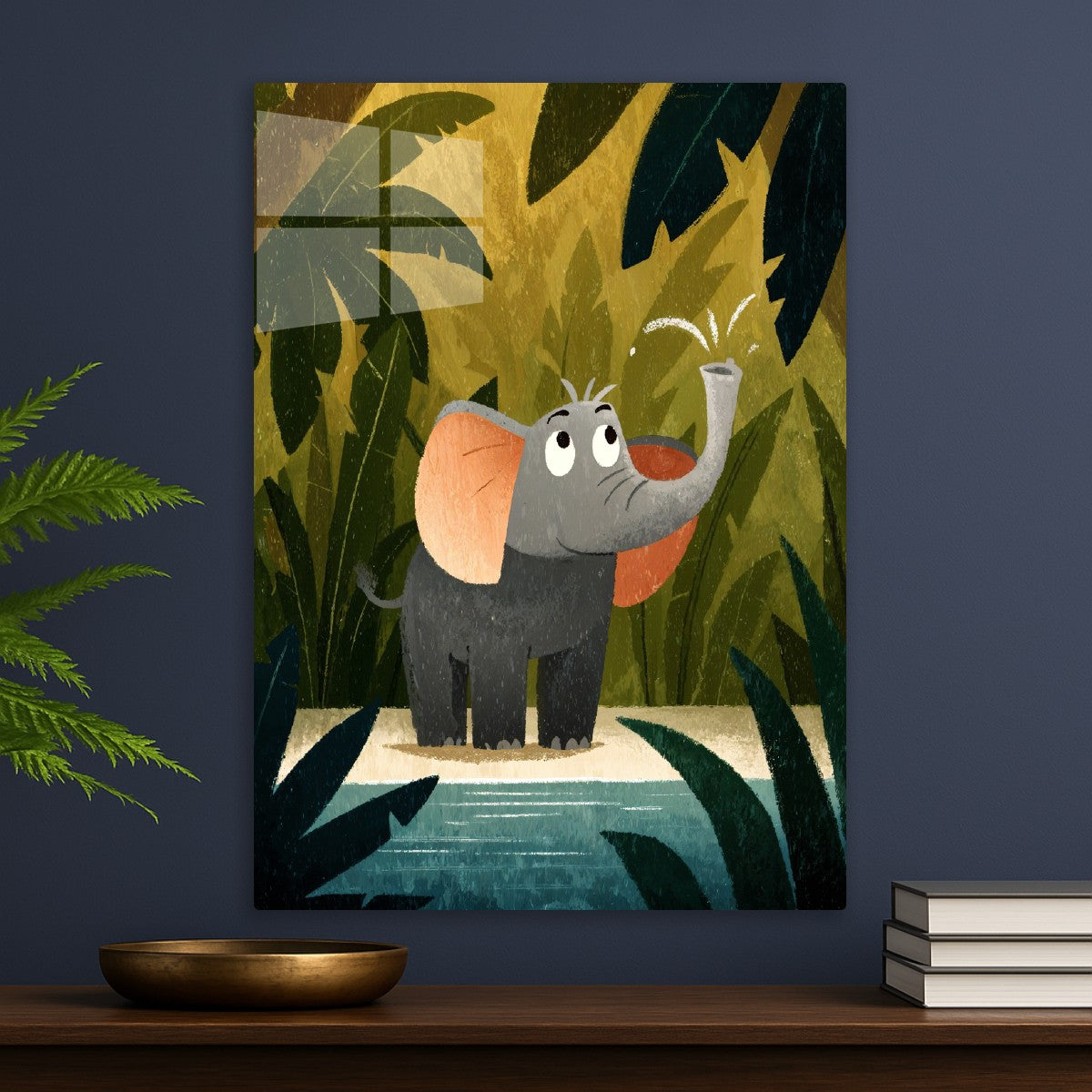 Baby Jungle Elephant