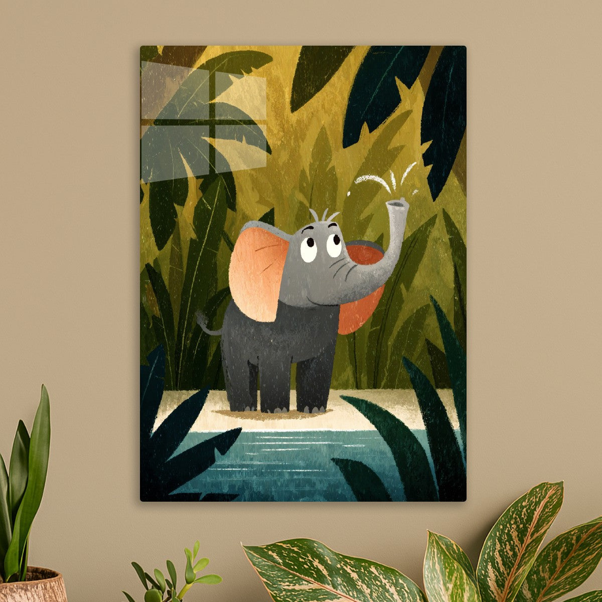 Baby Jungle Elephant