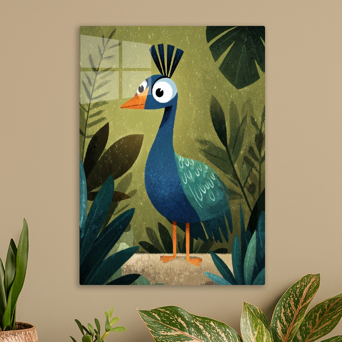 Tropical Peacock Pose