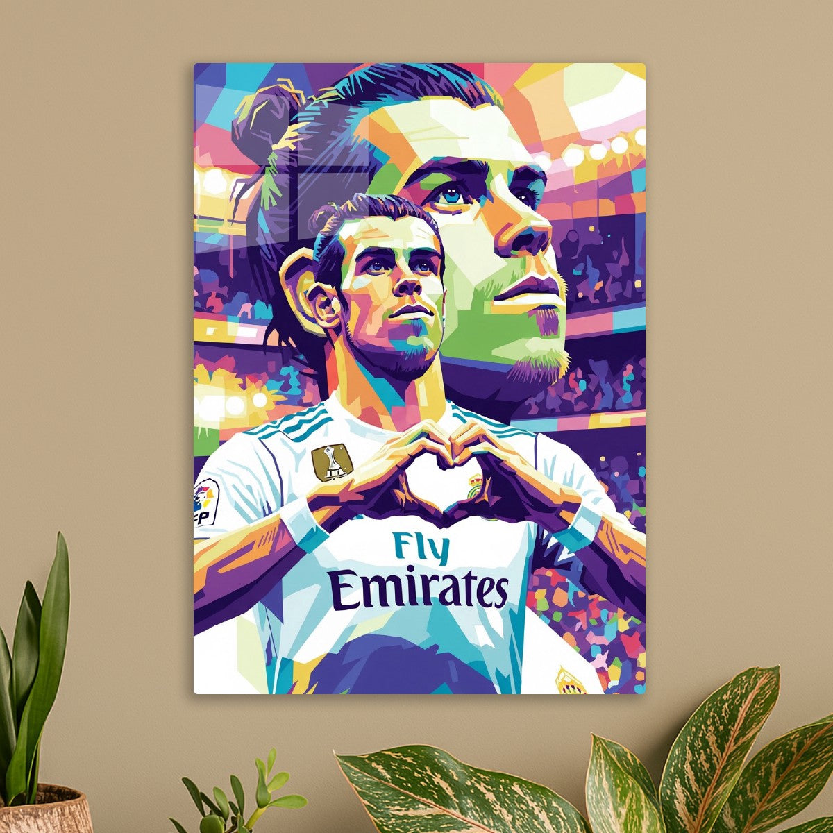 Gareth Bale pop art