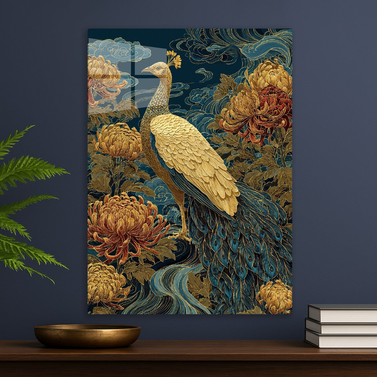 Golden Peacock Serenity