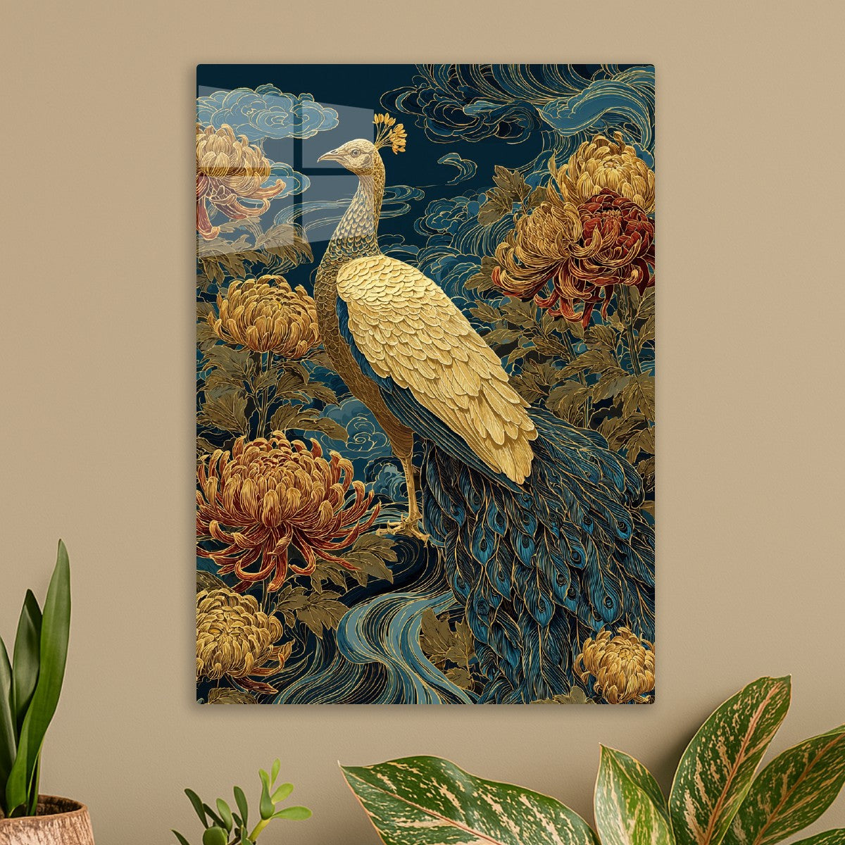 Golden Peacock Serenity