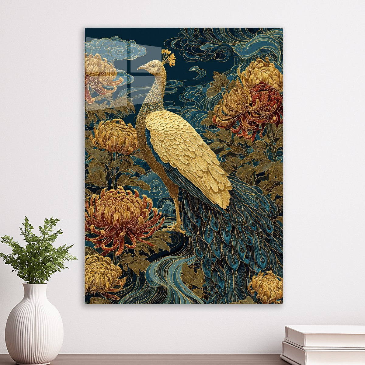 Golden Peacock Serenity