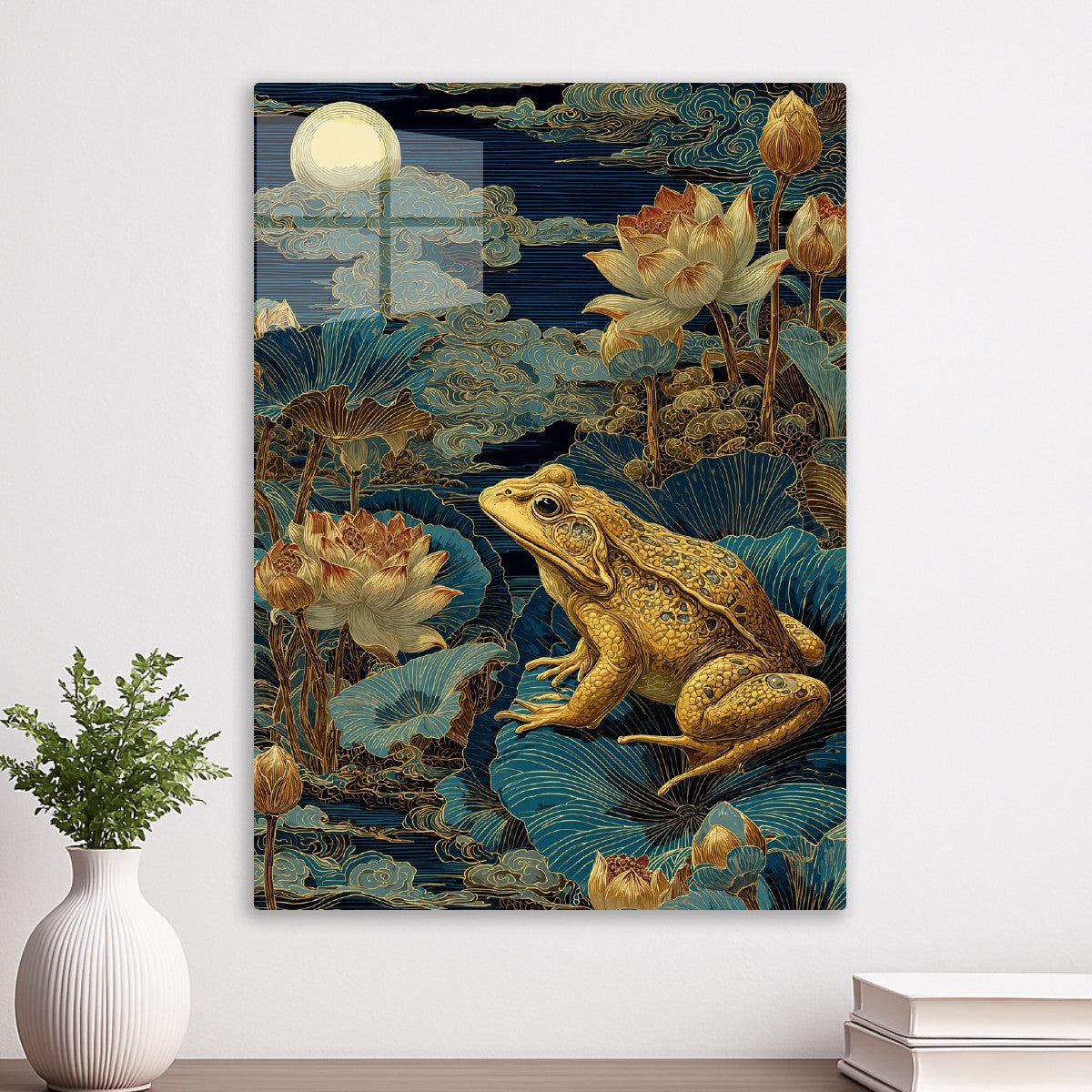 Moonlit Lotus Guardian