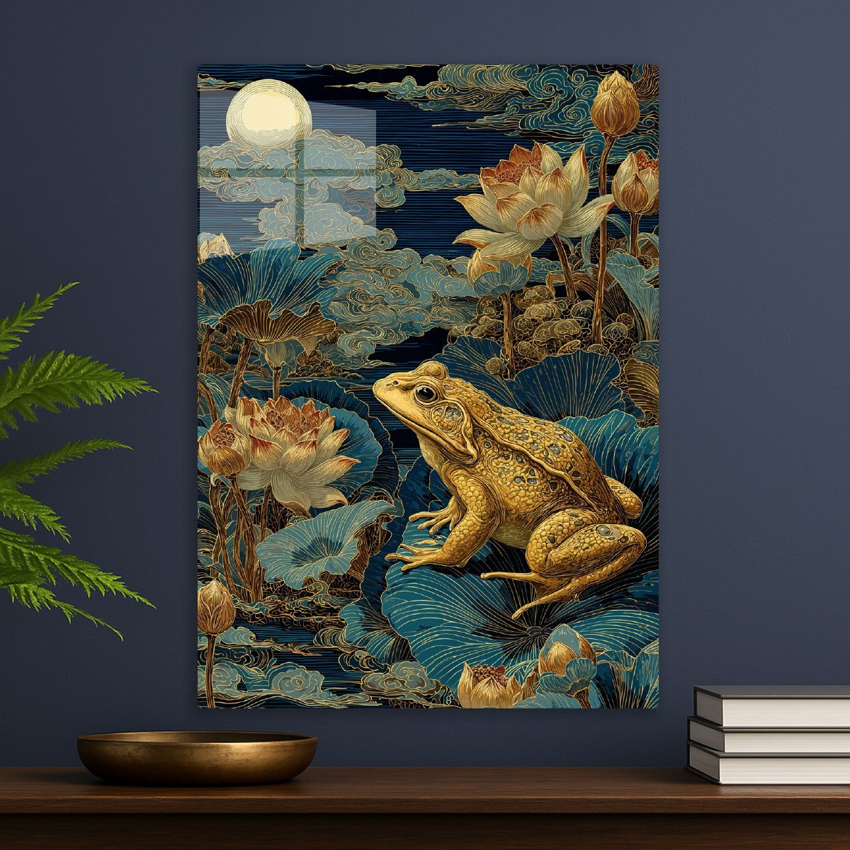 Moonlit Lotus Guardian