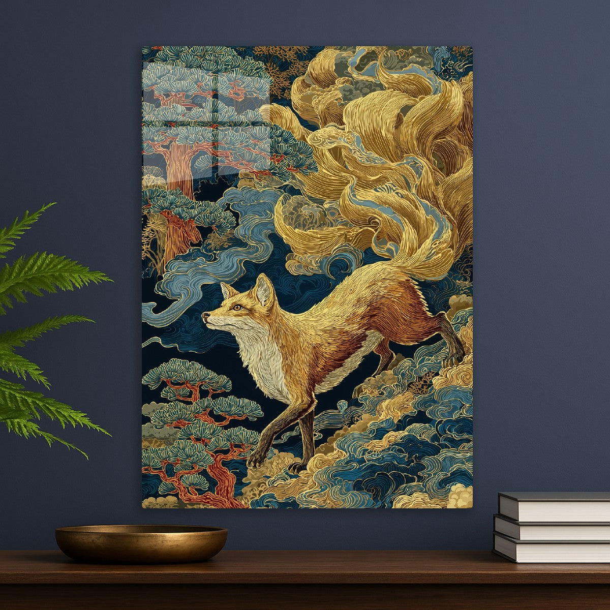 Golden Kitsune Spirit