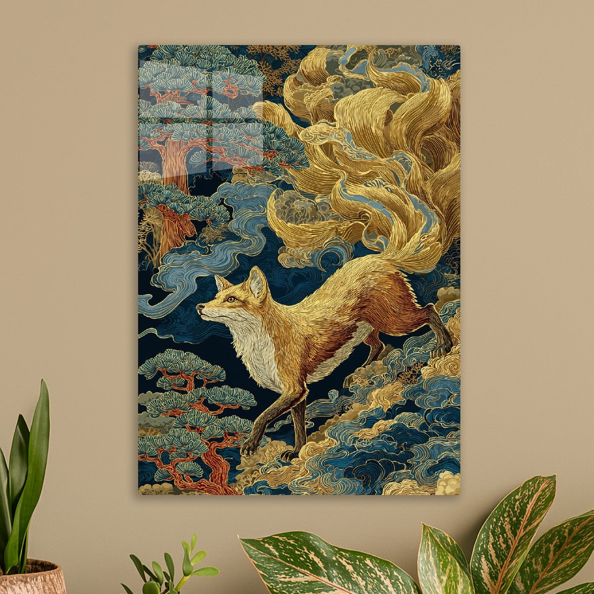 Golden Kitsune Spirit