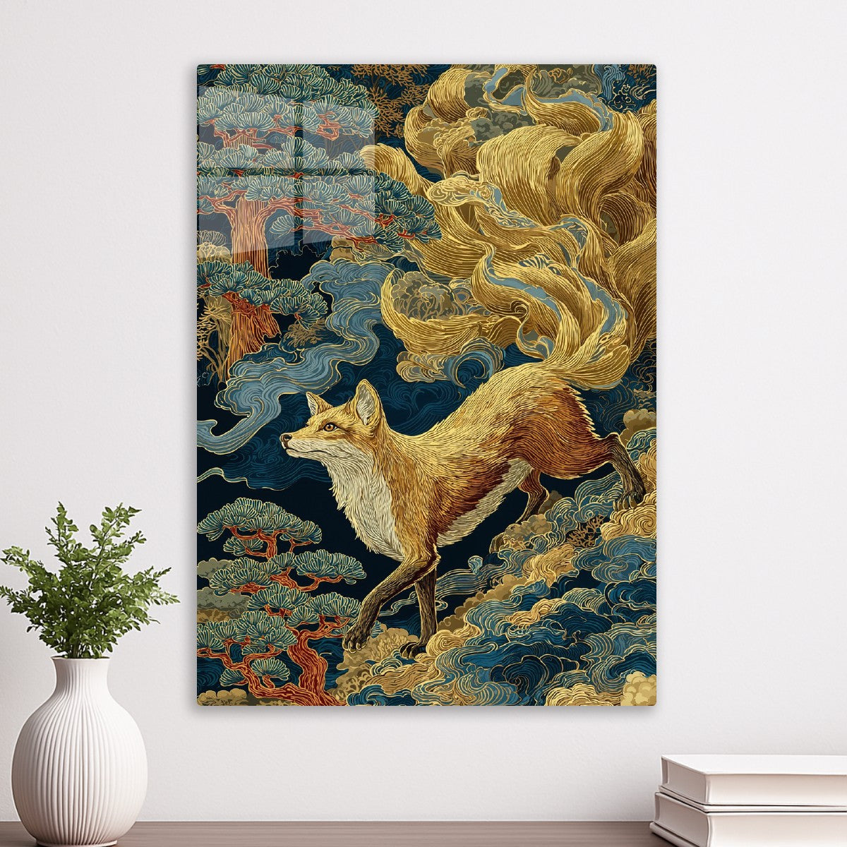 Golden Kitsune Spirit