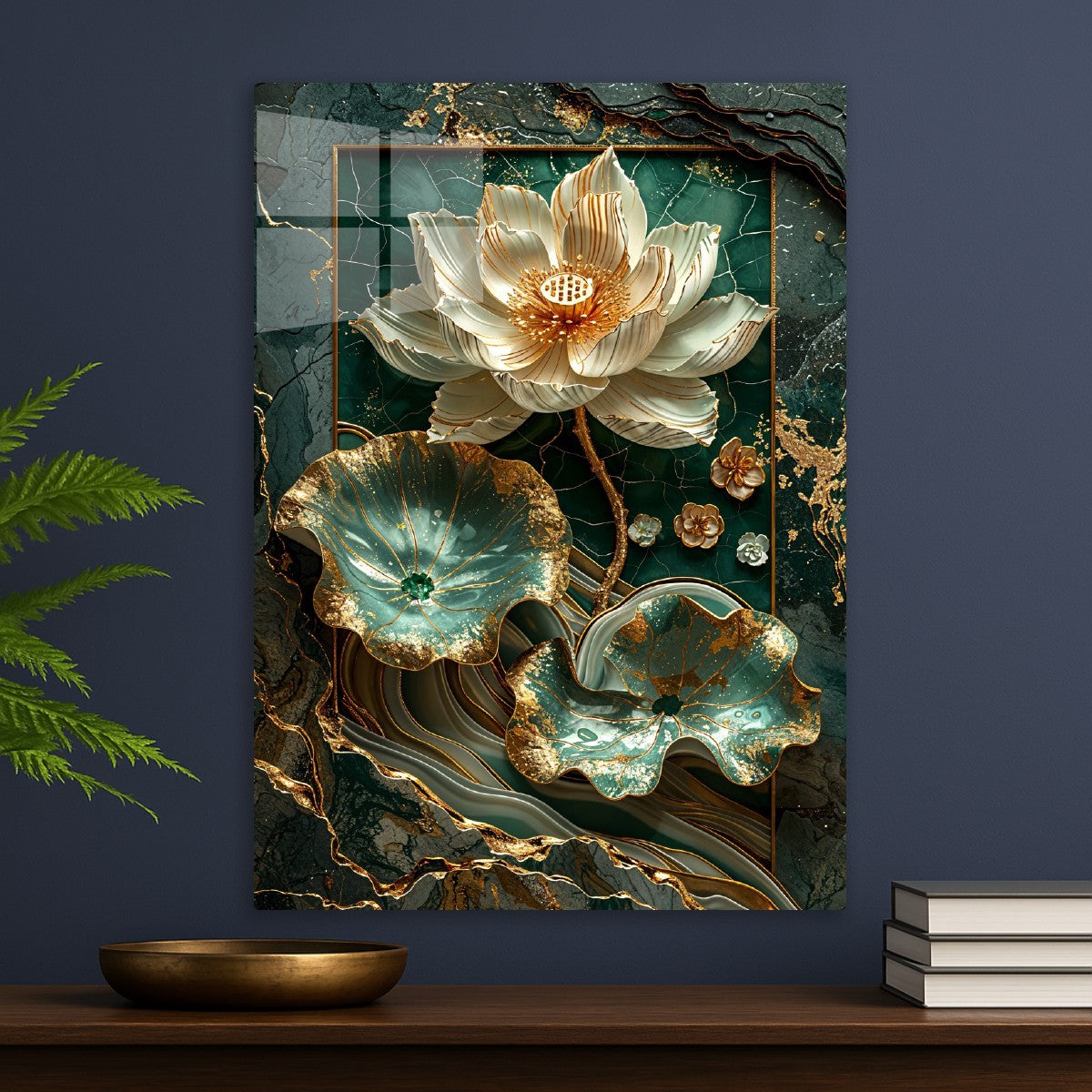 Golden Lotus Elegance