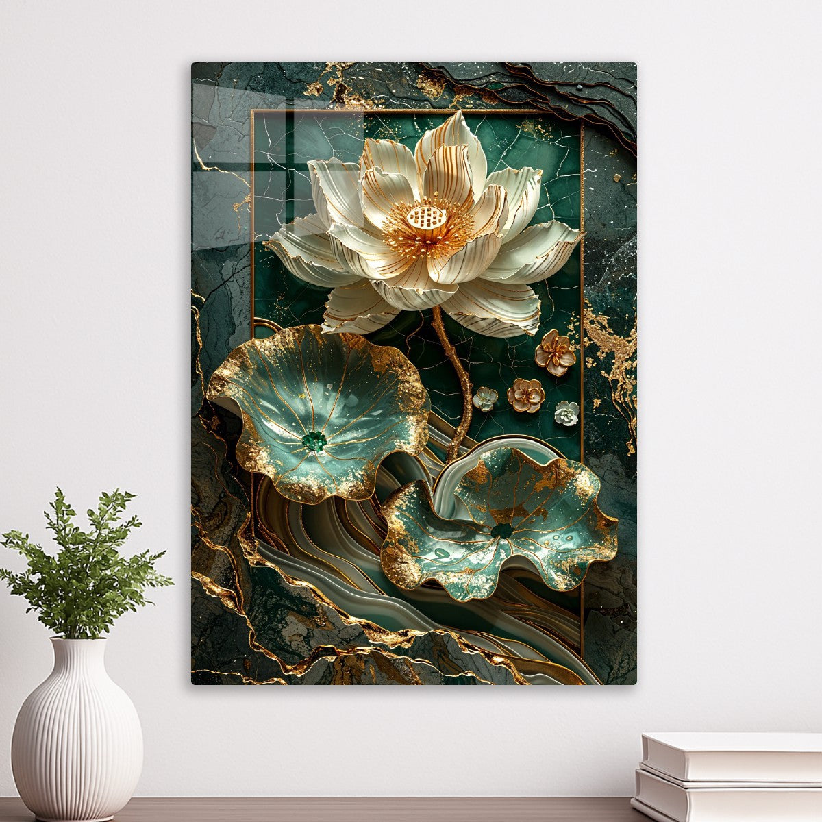 Golden Lotus Elegance